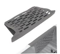 Protector de fregadero de silicona divisor doble con ventosas y orificios de drenaje resistente al calor para platos y utensilios.