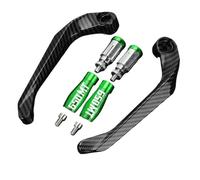 Protector de Freno de Motocicleta para 650MT 2017-2024 2025 Manetas De Freno Y Embrague para Manillar Motocicleta Protector Manos(Green with Logo)