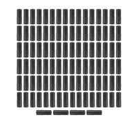 Protector de goma para cuadro de bicicleta, funda para cable de bicicleta | Funda protectora para bicicleta de montaña y carretera, 100 unidades | Tapas de extremo de cable, funda protectora de cambio