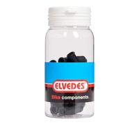 PROTECTOR DE GOMA PARA FRENOS EN V, COLOR NEGRO, 35 MM, CAJA GRANDE DE 15 UNIDAD
