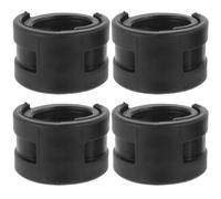 Protector de Goma para Vainas de Bicicleta, 4 Piezas, Negro | Bicicleta de Montaña, Compatible Vaina y Horquilla Trasera, Uso Diario y Ruta