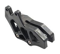 Protector de guía de cadena de aluminio CNC compatible con motocicletas CRF150F CRF230F CRF250F CRF250L CRF300L RALLY CRF250M modelos 2003-2021(Nylon Guide black)