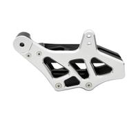 Protector de guía de Cadena de Aluminio Compatible con SX SXF EXC EXCF XC XCW XCF R FC TC FE TE FS FX TX Modelos 2007-2022 Piezas de Motocicleta(Silver)