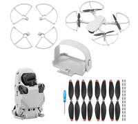 Protector de hélice + 16 cuchillas de hélice + soporte de hélice para DJI Mini 2 Mini 4K, parachoques ligero para dron Mavic Mini SE, accesorio de protección