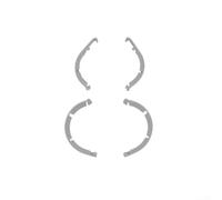 Protector de hélice ABS ligero con liberación rápida para DJI NEO2 para proporcionar protección contra colisiones de cuchillas (gris)