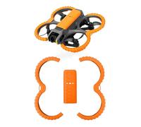 Protector de hélice Avata 2 + Placa de protección Trasera, Parachoques Protector for Accesorios dji Avata 2 (Naranja)(Orange)