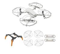 Protector de hélice de 360° + Pata de Tren de Aterrizaje Plegable + 2 Correas de Soporte de hélice for Accesorios de Drones 2/2 SE/Mini SE/Mini 4K/Mavic