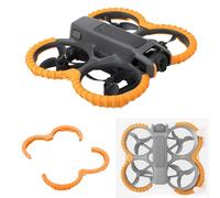 Protector de hélice for dji Avata 2, Anillo Protector Fly Combo, Parachoques de hélice anticolisión for Drones, protección contra arañazos, óptero y multirotor (Negro)(Orange)