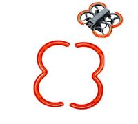 Protector de hélice para DJI Avata 2, Anillo protector de parachoques, Protector de hélices, Prop parachoques anticolisión cubierta protectora (Naranja)