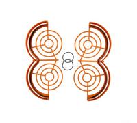 Protector de hélice para DJI Avata, cubierta protectora a prueba de golpes para DJI Avata, absorbe los golpes mientras mantiene un ajuste exacto en todos los escenarios de vuelo (naranja)