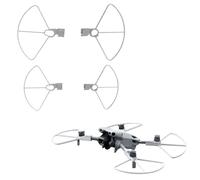 Protector de hélice para DJI Mini 5 Pro, accesorios para drones, anillo de parachoques, protectores de impacto anticolisión, protectores de parachoques con trípode elevado (protector de colisión gris)