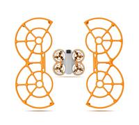 Protector de Hélice para DJI Neo,Anillo Protector del Parachoques para DJI Neo Propeller Guard,Anillo Anticolisión Manguito Protector Barra de Seguridad Protector Hélice Drone Accesorio (Naranja)