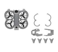 Protector de hélice para DJI NEO2, parachoques de hélice para drones, anillo protector, cubierta anticolisión con protector de lente para tren de aterrizaje (gray image transmission version)