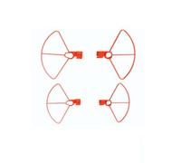 Protector de hélice para dron Mini5 Pro, cubierta de anillo protector con extensiones de tren de aterrizaje para dron Mini5 Pro (protector de colisión naranja sin pata de altura)