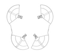 Protector de hélices compatible para DJI MINI 4 PRO, Anillo protector de hélices para drones Hélice de seguridad de vuelo Protección anticolisión Protector de parachoques de ala