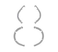 Protector de hélices para 2 hélices anticolisión, anillos protectores para 2 anillos protectores de hélices