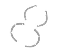 Protector de hélices para 2 protectores de cubierta protectora anticolisión, accesorios de jaula, anillos protectores