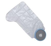 Protector de heridas impermeable reutilizable para piernas de ducha de media pierna (adulto N-2104)