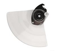 Protector de hoja de inglete eléctrico de repuesto para máquina de aluminio de sierra 255, plástico transparente y cubierta de seguridad de metal