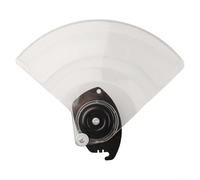 Protector de hoja transparente de repuesto para máquina de aluminio de sierra 255, pieza de sierra ingletadora eléctrica, 1 pieza, hecha de plástico y metal para sierra de aluminio 255