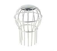 Protector de hojas de acero inoxidable 304 para drenaje de techo, pantalla de canalón diseñada para mantener las canaletas libres de hojas y escombros, apoyando la función de drenaje adecuada (50