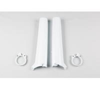Protector de Horquilla UFO Blanco para Suzuki RM 125/250 92-93, 4 Piezas
