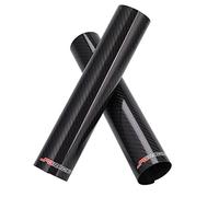 Protector de horquilla universal de fibra de carbono para la mayoría de motos de cross, motocross, enduro, ATV-175 mm
