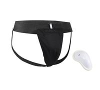 Protector de ingle - Apoyo deportivo central, protección transpirable que absorbe los golpes para luchar contra los hombres entrenamiento artes marciales hockey sobre hielo