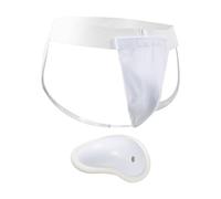 Protector de ingle de boxeo, copa protectora de kickboxing, transpirable, absorbe los golpes, para hombres que luchan y entrenan, sparring, kickboxing, artes y hockey sobre hielo