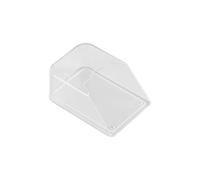 Protector de interruptor de luz, 6 unidades, impermeable, cubierta de lluvia de policarbonato transparente, fácil de instalar, hermoso para el hogar, oficina, enchufe universal