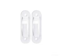 Protector de interruptor de luz transparente, paquete de 2 cubiertas a prueba de niños, bloqueo de seguridad transparente para bloquear palancas accidentales, construcción de ABS resistente para el