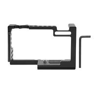 Protector de Jaula de Aluminio para Cámara M6 Mark 2, Cubierta con Montura Cold Shoe, Ligero y Resistente - Diseño CNC Integrado, Compatible para Grabación Profesional