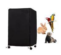Protector de jaula para pájaros - ajustable universal impermeable, protectora de jaula de loro | para loro periquito pasto canario sueño anidar sala de estar hogar