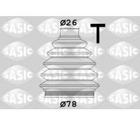Protector de junta del semieje lado de rueda Termoplástico 1906021 SASIC para VW