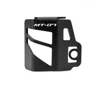 Protector De La Cubierta Del Depósito De Líquido De Freno Trasero Motocicleta MT07 MT 07 MT09 SP MT03 MT10 MT25 FZ07 FZ09(Black-MT0711)