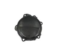 Protector de la cubierta del embrague de la motocicleta Protector del motor de fibra de carbono Compatible con RMZ250 DRZ400 DRZ400E DRZ400S DRZ400SM(CC22)