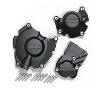 Protector De La Cubierta del Motor Motocicleta para Yamaha YZF R1 R1M 2015-2023 YZF-R1 YZF-R1M Carcasa Protectora Motocicleta Motor Embrague Protector Cubierta(Negro 1)
