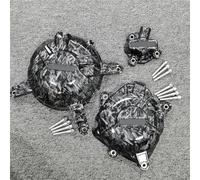 Protector De La Cubierta del Motor para Yamaha MT25, MT03, MT-25, MT-03, MT 25 03 2016-2022 Carcasa Embrague Alternador Motocicleta Motor Embrague Protector Cubierta(Conjunto 1)