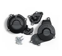 Protector De La Tapa del Motor para Aprilia RS660 para Tuono 660 RS 2021-2023 Carcasa Protectora Bomba Agua Embrague Alternador Motocicleta Motor Embrague Protector Cubierta(Conjunto 1)