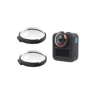 Protector de lente compatible con GoPro MAX2, vidrio templado 10H, revestimiento antirreflectante e impermeable, 2 unidades
