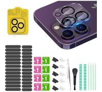 Protector de lente de cámara 8 en 1, tapón antipolvo y cubierta de altavoz para iPhone 13/13 mini - Protección multifuncional