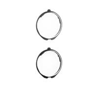 Protector de lente de cámara de policarbonato de alto impacto, 2 unidades, resistente a los arañazos, optimizado para sistemas de grabación de vídeo de 360 grados como objetivo de repuesto