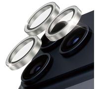 Protector de Lente de Cámara de Vidrio para iPhone 17 Pro y 17 Pro Max Glitter