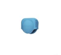 Protector de lente de silicona para Insta360 X4 Air Cubierta a prueba de golpes Protección antiarañazos Funda a prueba de polvo para deportes al aire libre Vlogging 5x5x5cm Negro (azul)