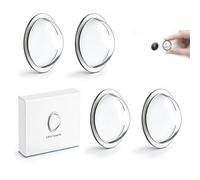 Protector De Lente para Cámara De Auto, Adhesivo Protector para Cámara De Marcha Atrás, Protección Antilluvia para Reversa, Diseño Transparente De Alta Claridad, Instalación Adhesiva Sencilla(4pcs)