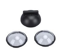 Protector de Lente para cámara Deportiva X4, Cristal Templado y Soporte Giratorio 2 Unidades - Protección Resistente, Alta Transparencia y fácil instalación para grabación
