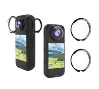 Protector de lente para Insta360 X4 Air, protector de lente de vidrio templado de vidrio óptico para Insta 360 X4, cubierta protectora de aire, antivaho, antiarañazos, accesorios de tapa de lente de