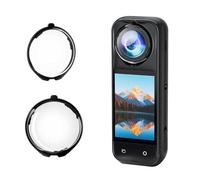 Protector de lente para Insta360 X5, protector de lente de cámara de PC óptico para accesorios Insta 360 X5, espejos protectores de lente de cámara de acción, cubierta protectora de lente, marco