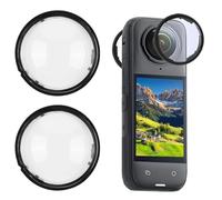 Protector de Lentes Premium Compatible con Insta360 X4 - Diseño Óptico/PC, Accesorio Ese ncial para Protección de Lente panorámico Resistente a Arañazos y Golpes