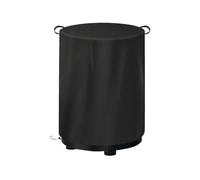 Protector de llama, barrera para calentador de jardín, tela de agua pesada con seguridad UV, protege la columna de fuego al aire libre de la suciedad, la humedad, las hojas, la nieve, la vida